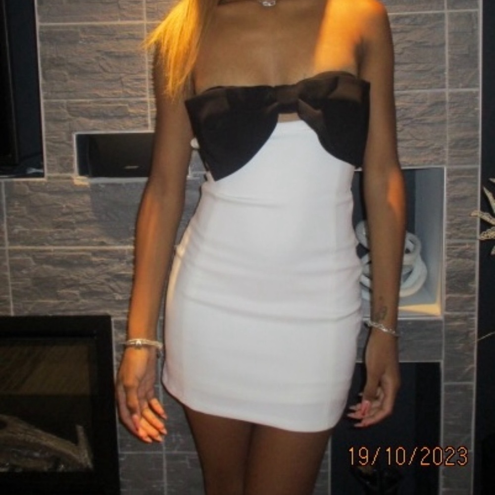 Zara bow dress